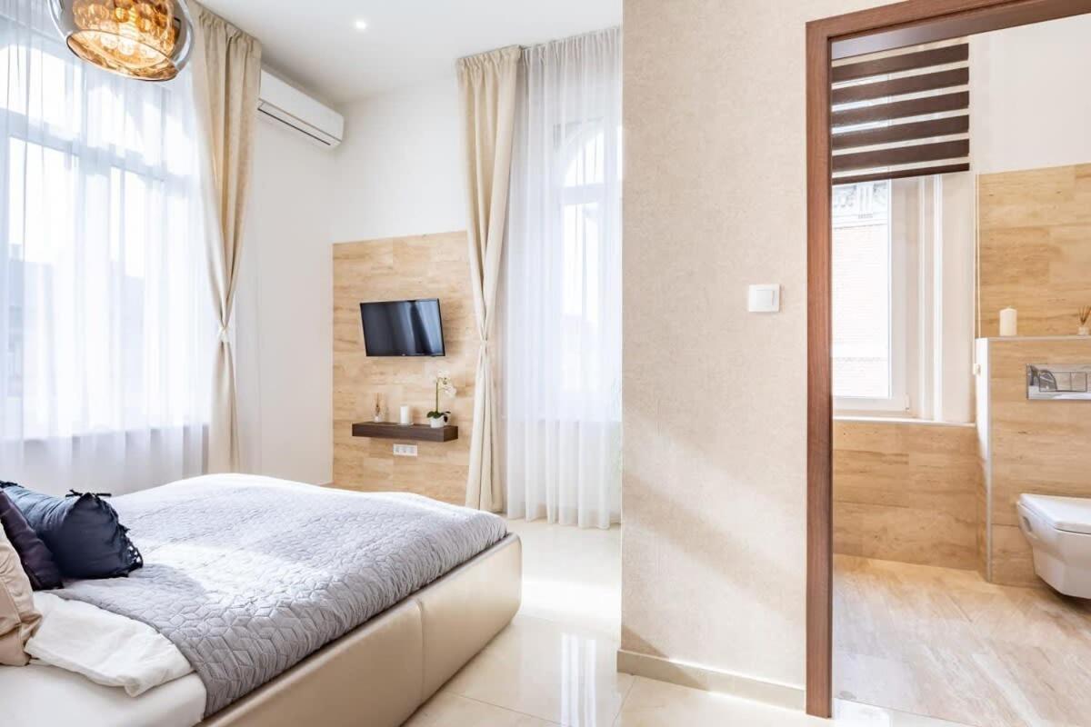 Ferienwohnung Splendid Perfectly Located Flat With Sauna Budapest Exterior foto