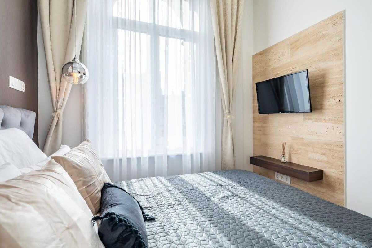 Ferienwohnung Splendid Perfectly Located Flat With Sauna Budapest Exterior foto